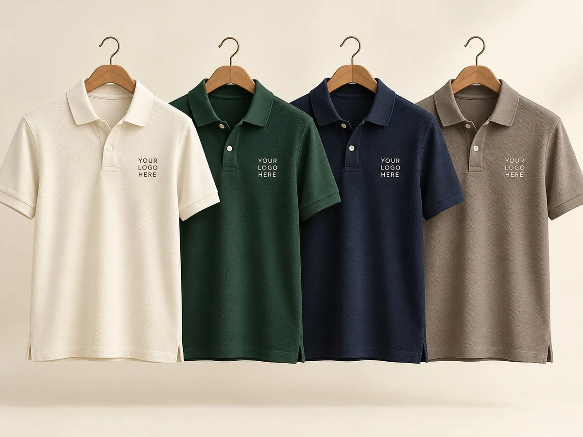 Polos in four colours